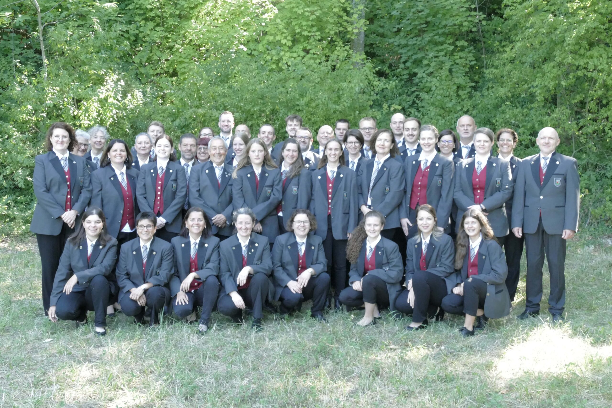 Gruppenfoto Musikverein Tannenkirch